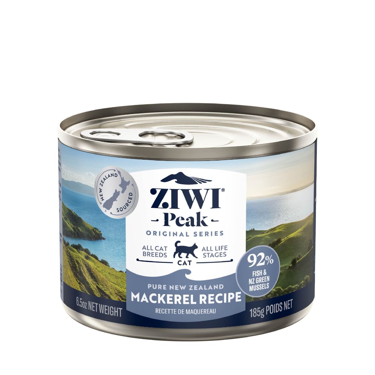 ZIWI Peak Mackerel Recipe Wet Cat Food 185g